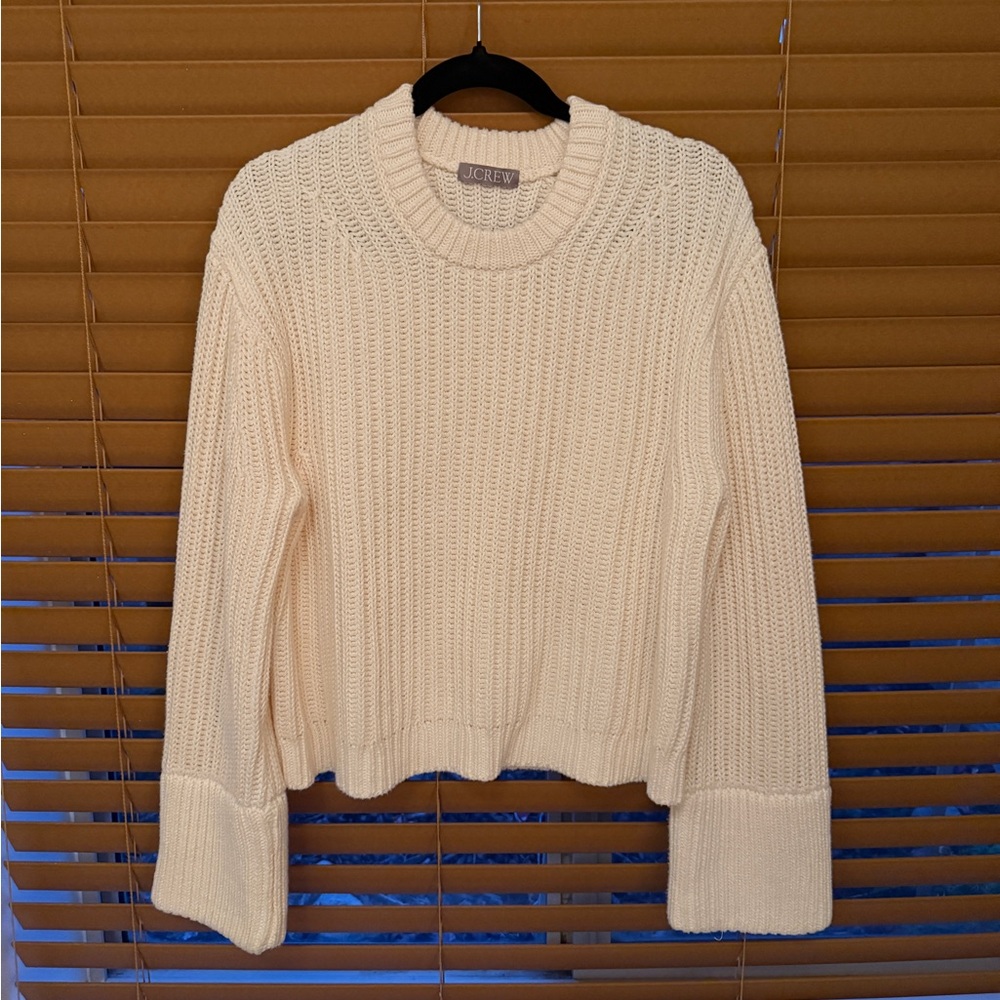 J.Crew Cotton Crewneck Sweater